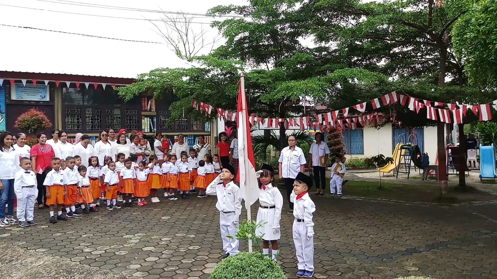 HUT ke-77 Kemerdekaan RI, Bersama PAUD Mekar Bangsa, Wujudkan Rasa Cinta Tanah Air Sejak Usia Dini